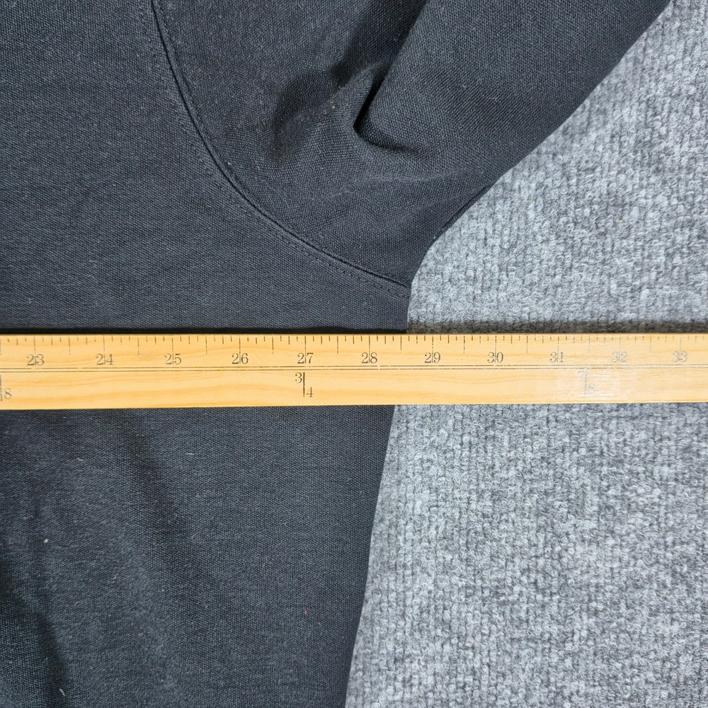 johnnie-O Stretch Quarter Zip 1/4 Pullover Mock Neck Mens Black Size 2XL - Picture 5 of 5